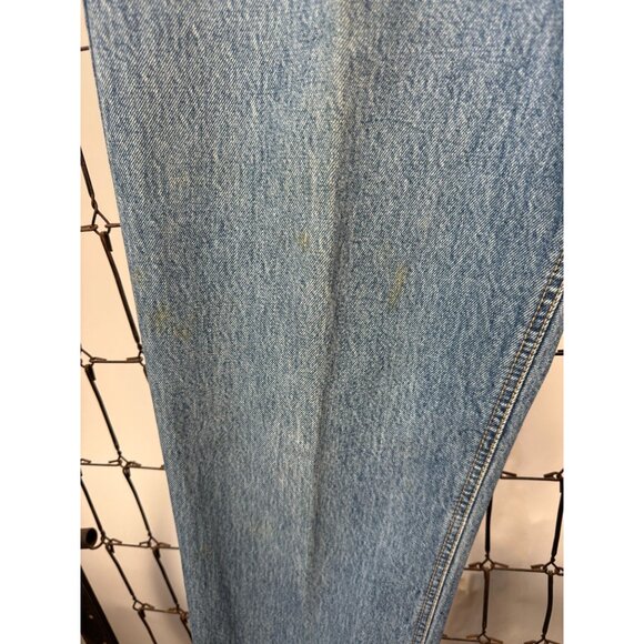 Vintage Distressed Edwin Tokyo Jeans L.A. Slim Fit W33 L34 90s - Picture 10 of 16